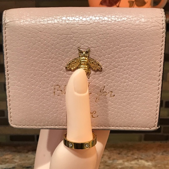 GUCCI Animalier Bee Blind for Love Leather Compact Wallet 🐝❤️‍🔥 - Picture 17 of 17